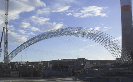 舒兰大型网架结构